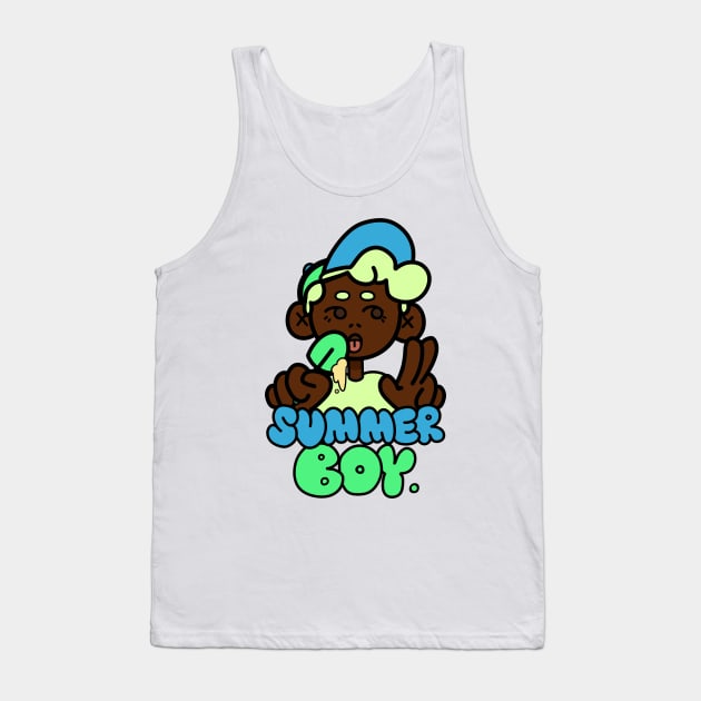 summer boy 3 ! Tank Top by stickerjock